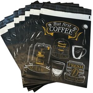 Polymailers Coffee 10x13 inches - set of 12